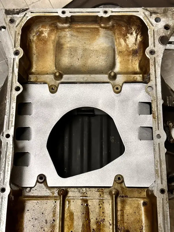 1UZ-FE Non VVTi REAR Oil Sump Baffle Kit Anti Surge Oem Fit Turbo Drift Race - Sump Baffle Kit