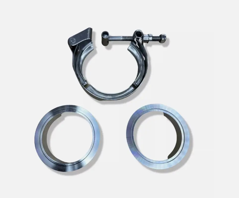 3.25’’ 82mm Stainless Steel V Band Clamp Assembly Quick Release 316 304 - Exhaust