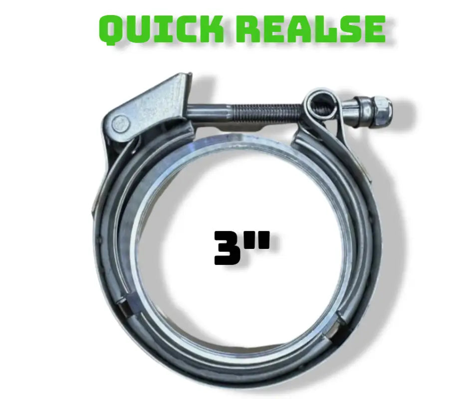3’’ Stainless Steel V Band Clamp Assembly Quick Release 316 304 - Exhaust