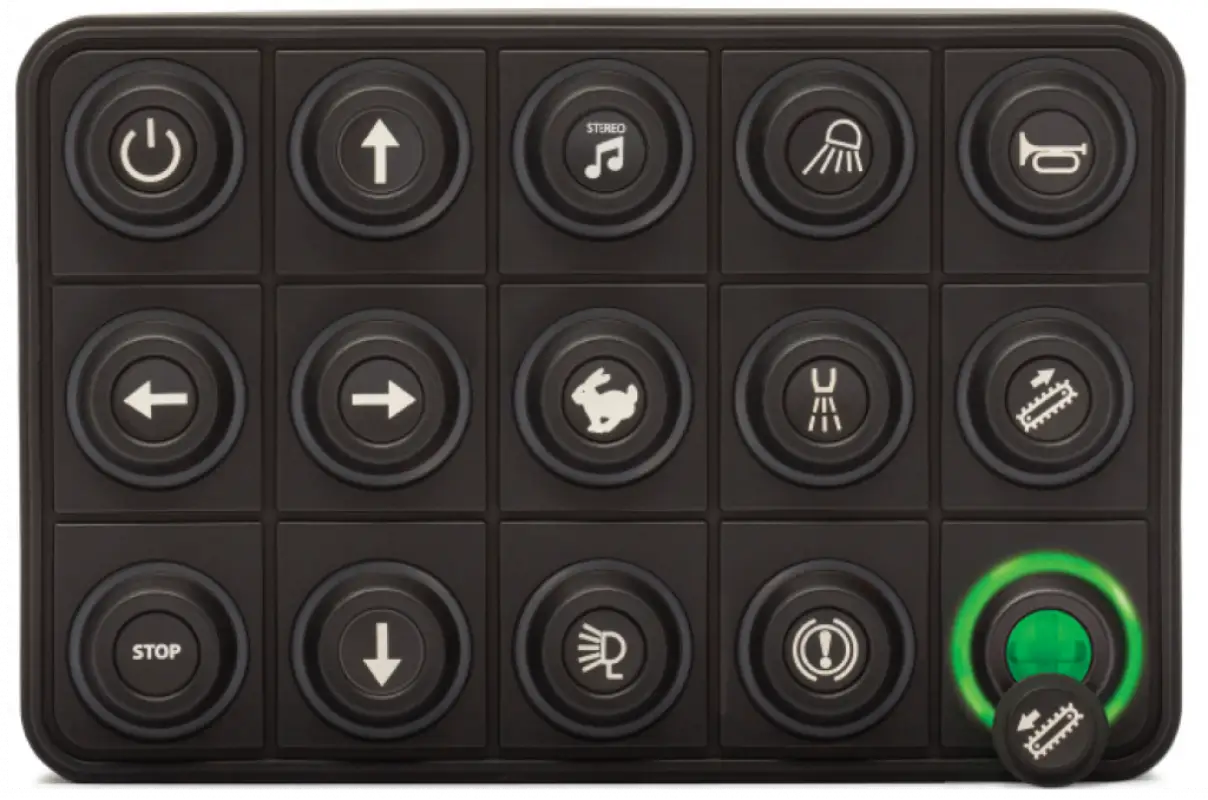 CANBus Keypad Button Insert Icons (ECUMASTER LINK ECU Haltech Motec etc) - CAN Keypad