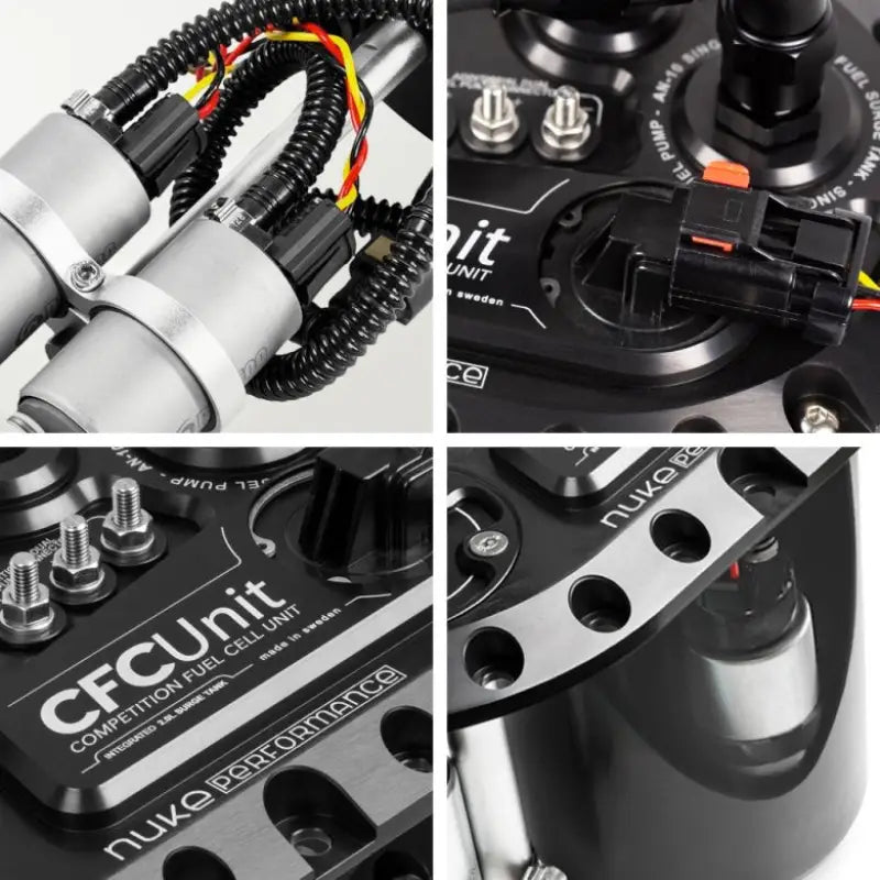 CFC Unit for brushless fuel pumps - Competition Fuel Cell Unit with integrated fuel surge tank - CFC Unit