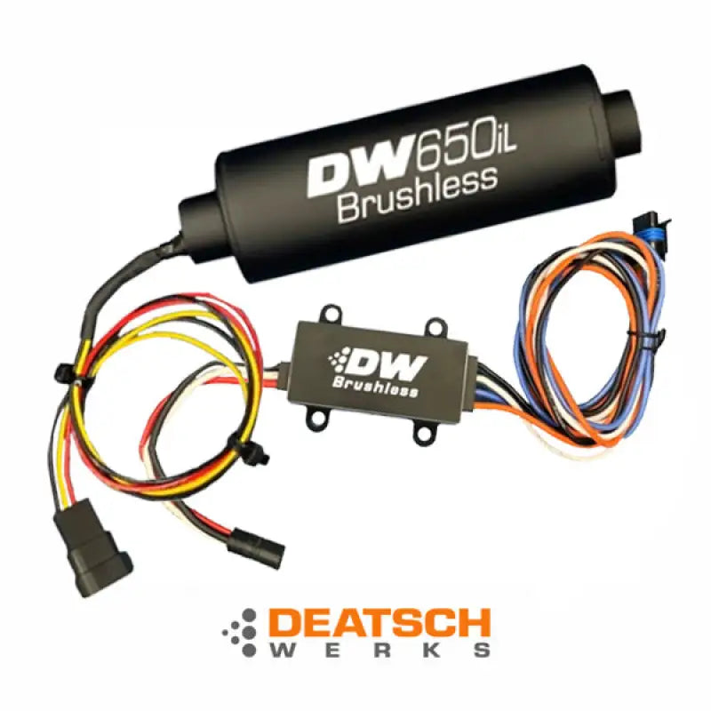Deatschwerks DW650il Brushless in-line fuel pump 660 LPH - Fuel Pump