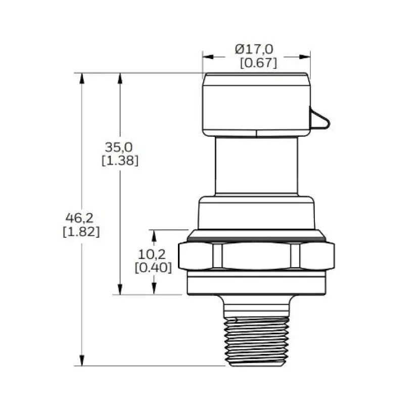 MIPS 150PSI Pressure Sensor 1/8 NPT - Pressure Sensor