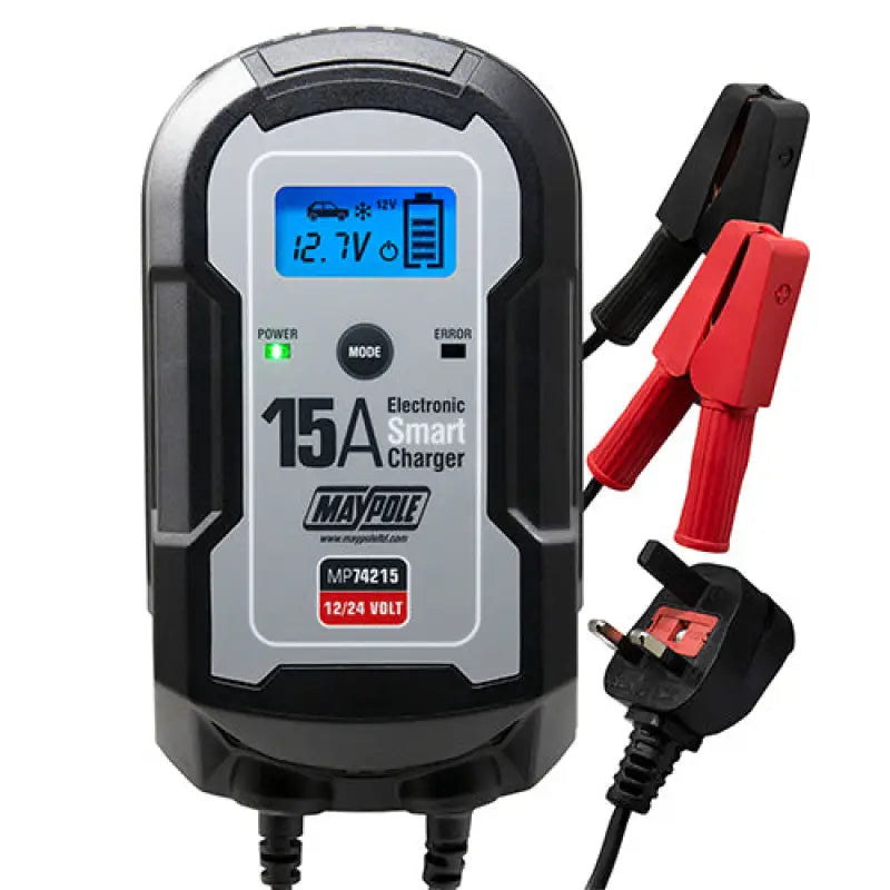 MP74215 15A (12/24V) Electronic Smart Charger - Battery Chargers
