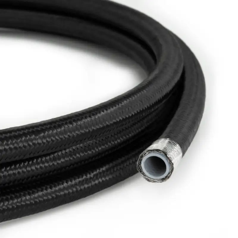Stainless Braided PTFE Lined Hose Black Nylon Black Nylon Braided PTFE Hose