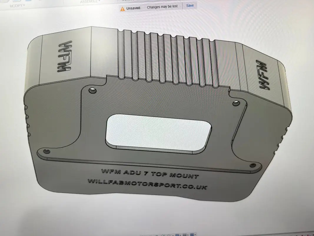 WFM ADU 7 Custom Made Sun Visor With Top Mount Bracket - Sun Visor