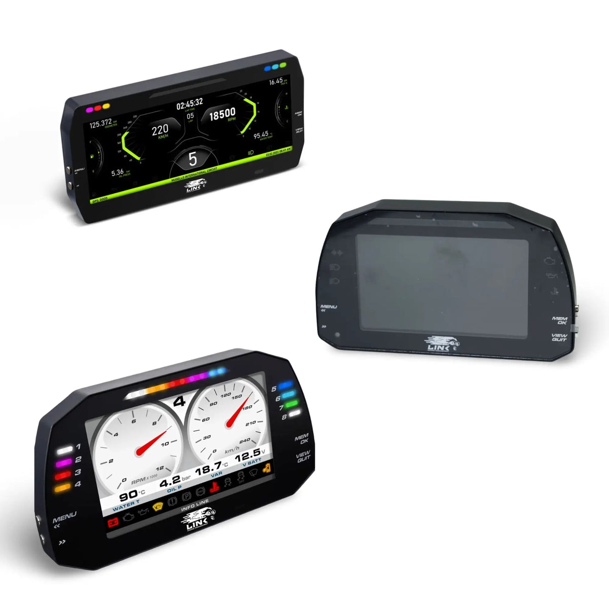 Link Racing Display Link Digital Dashboards | Performance Display Dashes | WillFAB ...