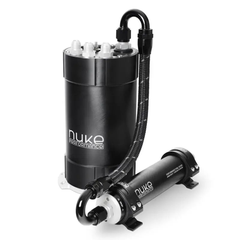 2G 3L Fuel Surge Tank Kit for internal fuel pumps with inline filter - High HP Solution - Swirl Pot