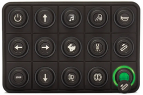 CANBus Keypad Button Insert Icons (ECUMASTER LINK ECU Haltech Motec etc) - CAN Keypad