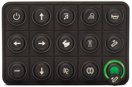 CANBus Keypad Button Insert Icons (ECUMASTER LINK ECU Haltech Motec etc) - CAN Keypad