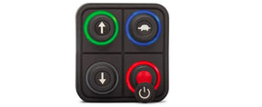CANBus Keypad Button Insert Icons (ECUMASTER LINK ECU Haltech Motec etc) - CAN Keypad