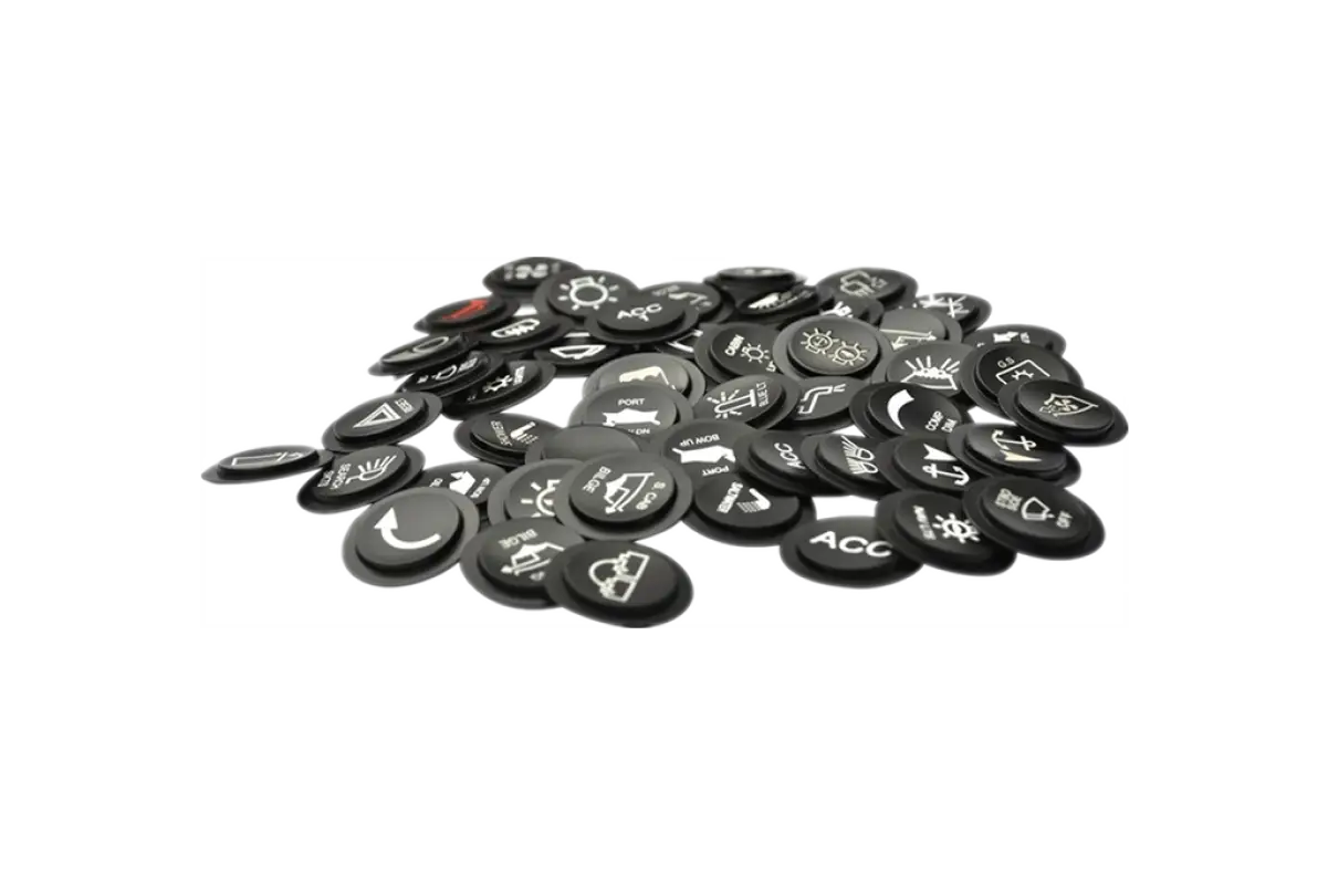 CANBus Keypad Button Insert Icons (ECUMASTER LINK ECU Haltech Motec etc) - CAN Keypad