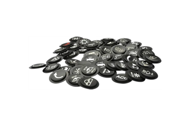 CANBus Keypad Button Insert Icons (ECUMASTER LINK ECU Haltech Motec etc) - CAN Keypad