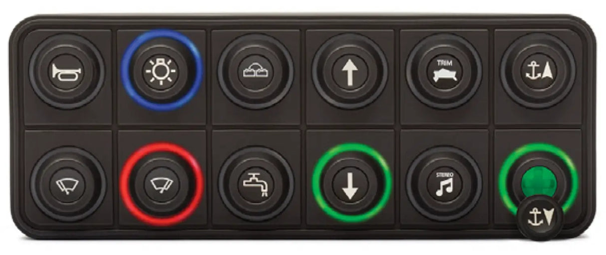 CANBus Keypad Button Insert Icons (ECUMASTER LINK ECU Haltech Motec etc) - CAN Keypad