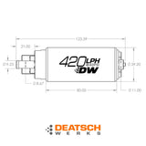 Deatschwerks DW420 in-tank Fuel Pump 420 LPH - Fuel Pump