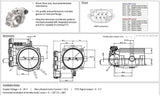 Electronic Throttle Body Kit - 82mm (ETB82) - Throttle Body
