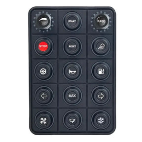 Link CAN Keypad - 15 Button + 2 Rotary Encoders - CAN Keypad