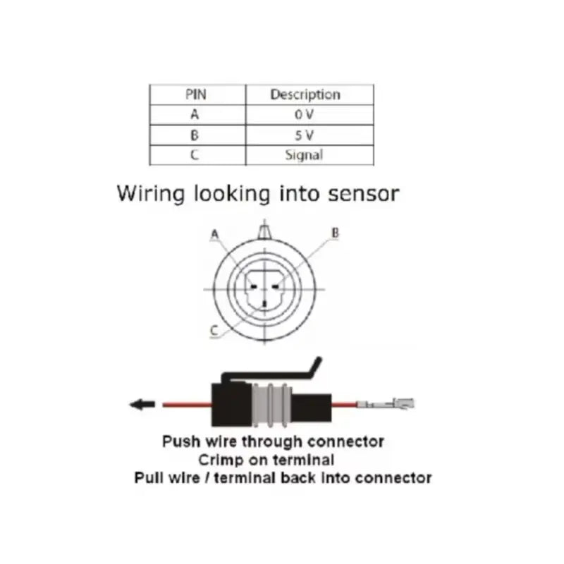 Link Engine Management 10BAR Oil / Fuel Pressure Sensor - Pressure Sensor