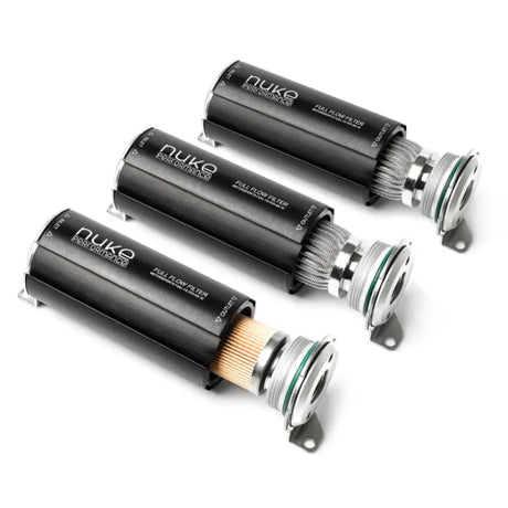 Nuke Performance Fuel Filter 10 / 100 micron AN-10 - 10 micron - Cellulose Element (Not for ethanol) - Fuel Filter