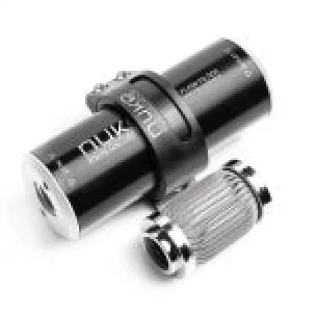 Nuke Performance Fuel Filter Slim 10 / 100 micron AN-10 - 10 micron - Stainless (E85) - Fuel Filter